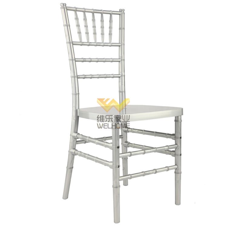 Silver PP tiffany chair for wedding/events